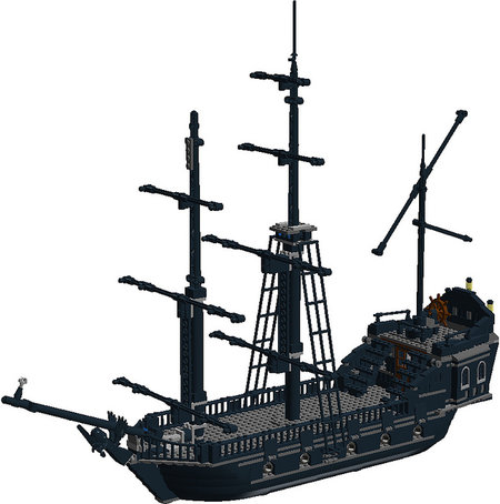 Pirates of the Caribbean The Black Pearl A Pop-Up Pirate Ship