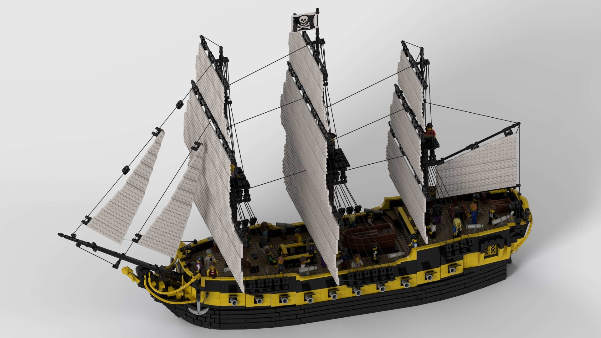 “Trinidad Pirate Ship” by NOD – MOCs – Pirate LEGO® News and MOCs