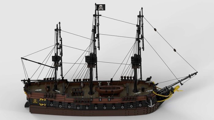 “Tobago Custom Hull Ship” by NOD – MOCs – The home of LEGO® Pirates