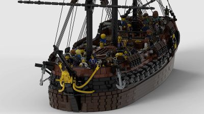 “Tobago Custom Hull Ship” by NOD – MOCs – The Best Pirate LEGO® Website