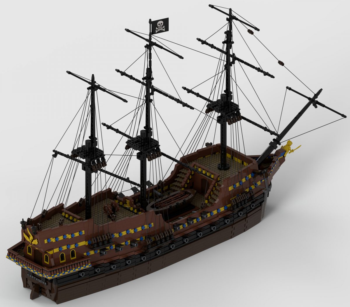 “Galleon Cartagena” by NOD – MOCs – Pirate LEGO® News and MOCs