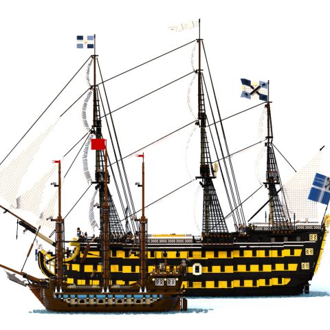 Royal Philip compared to 10210 Imperial Flagship