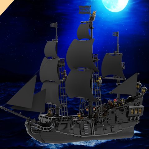 [MOC] The Black Pearl – 20th Anniversary – FINISHED 2-page