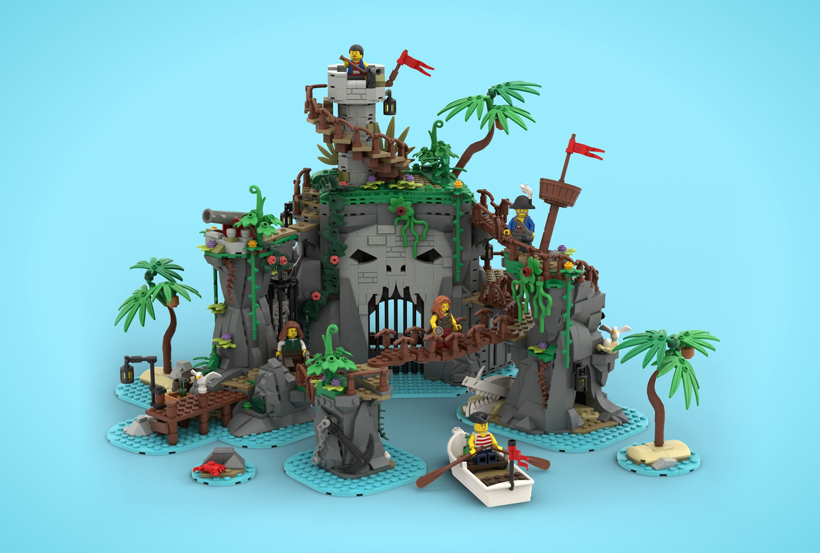 Ominous Isle” – Another OFFICIAL LEGO Pirates set is on the