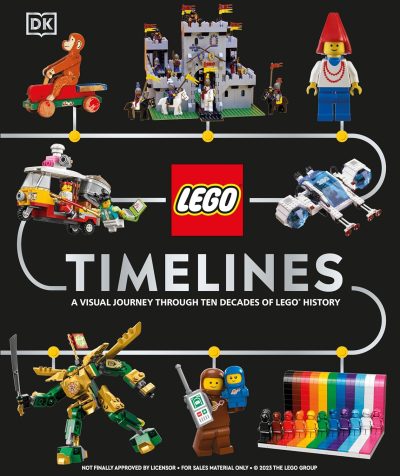 LEGO Timelines Book To Be Released In September 2024 The Home Of   Lego Timelines 2024 Cover Simon Hugo Dk 400x476 