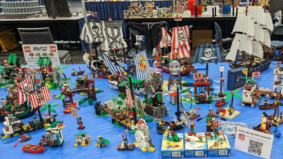 PxChris' LEGO Pirate Layout at Bricks Cascade 2024