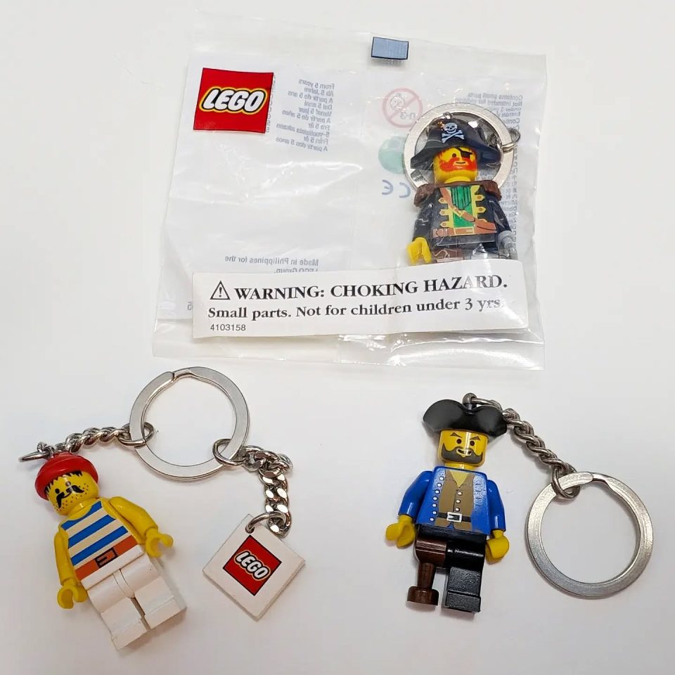 LEGO Pirate key chains owned by PxChris