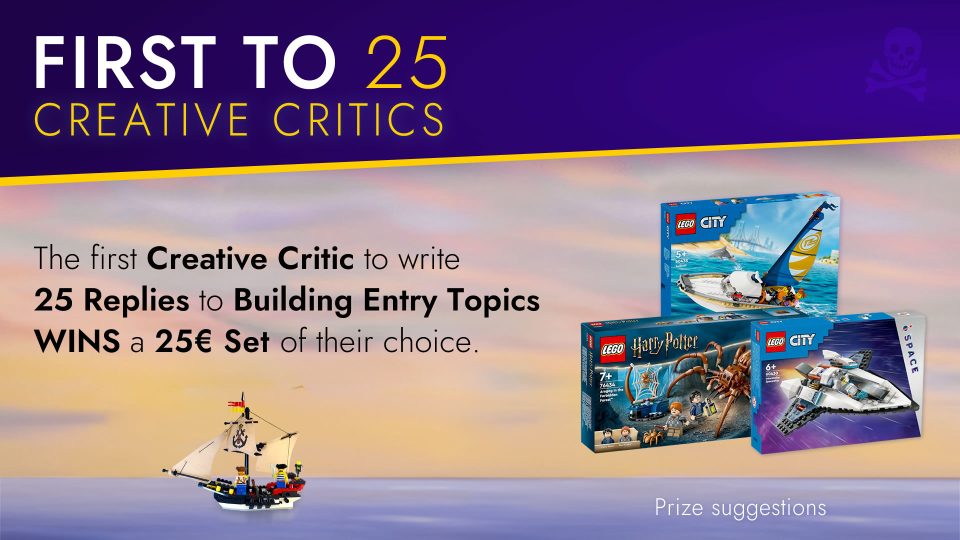 First to 25 Challenge: Creative Critic Prizes