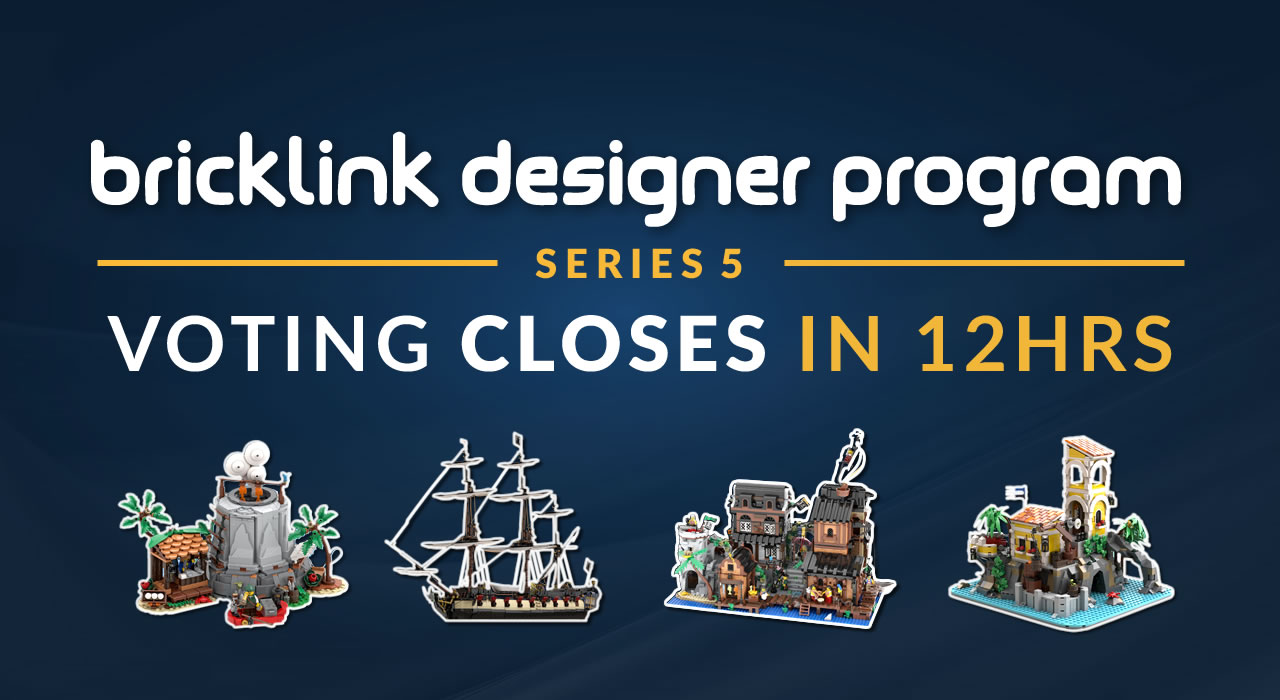 BrickLink Designer-Program Series 5 Voting Closes 14 June, 2024