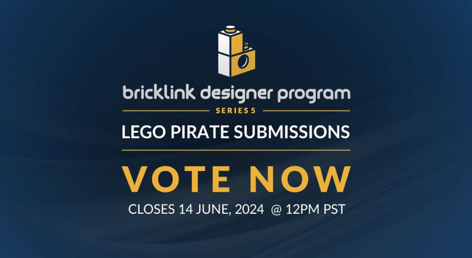 BrickLink Designer-Program Series 5 Voting Closes 14 June, 2024