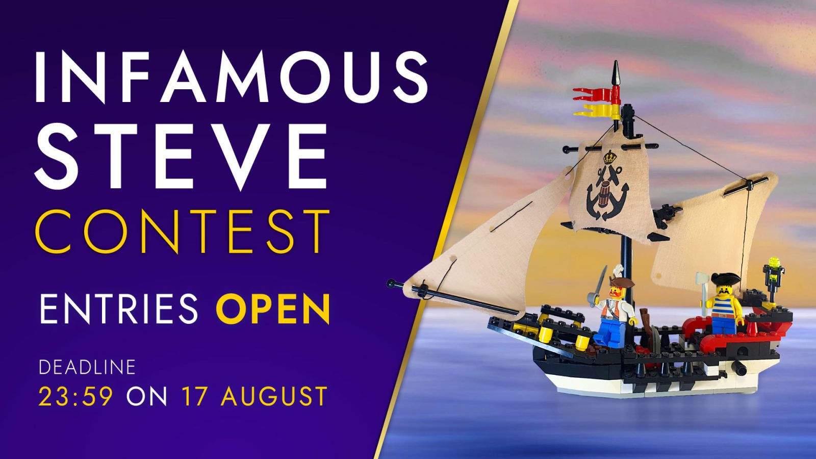 The Infamous Steve Contest - Entries OPEN until August 17