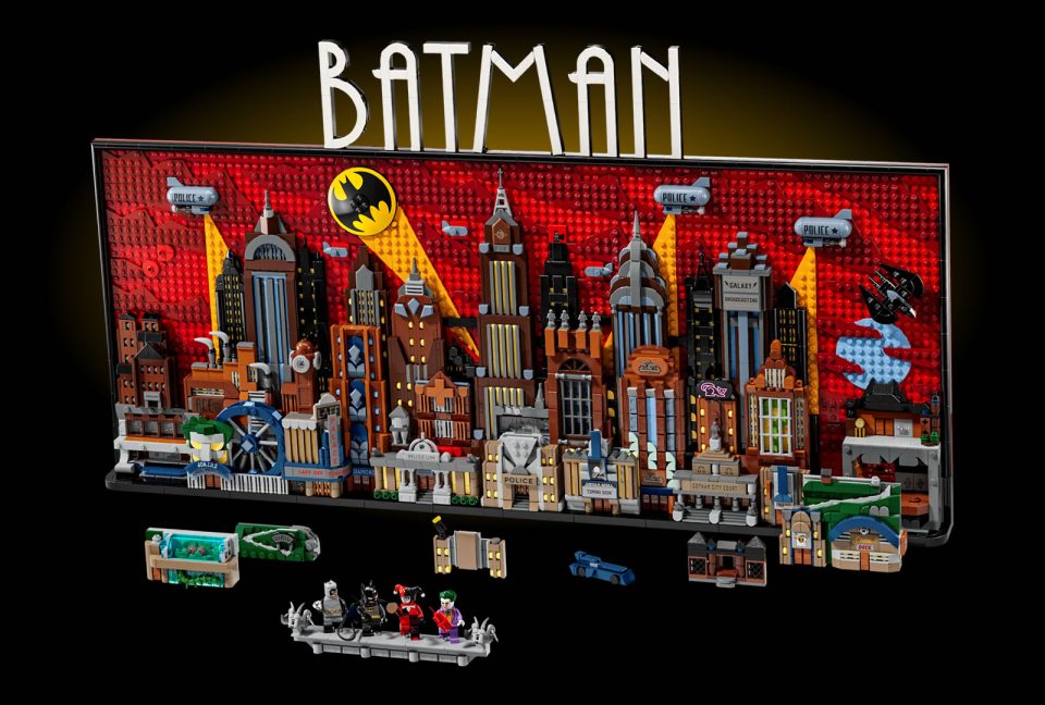 76271 Batman The Animated Series Gotham_City mosaic