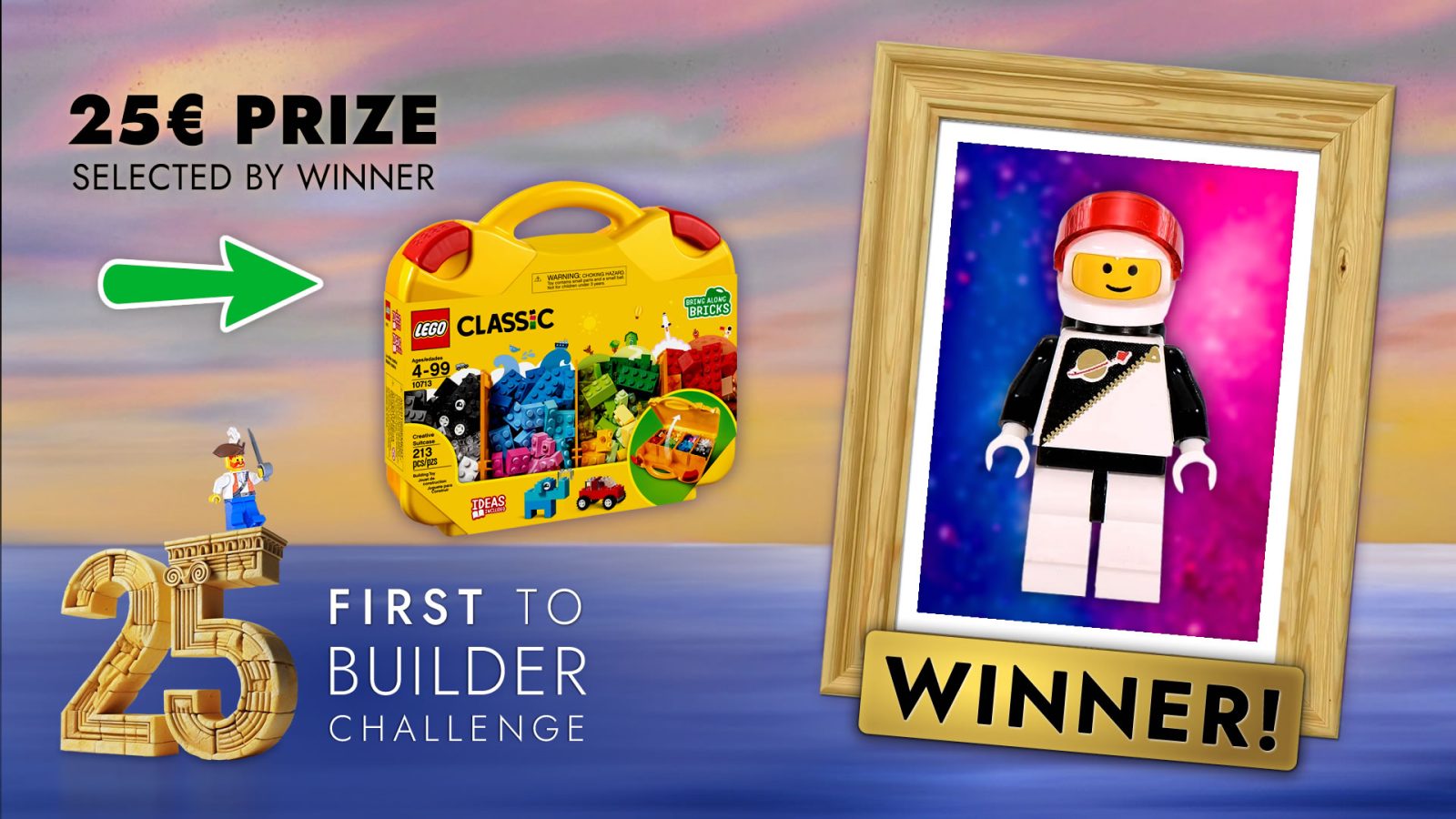 First to 25 Builder Challenge Winner