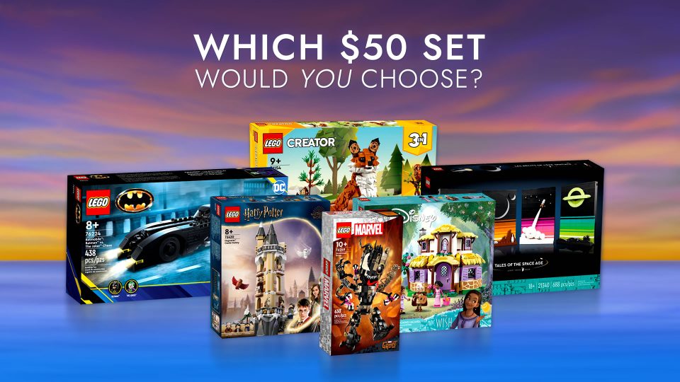 $50 LEGO Sets you could choose as a prize