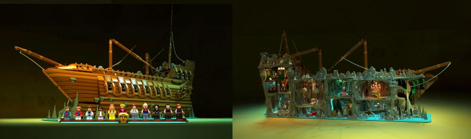 LEGO Ideas - The Goonies (1985) - back and front by DellusionBrick