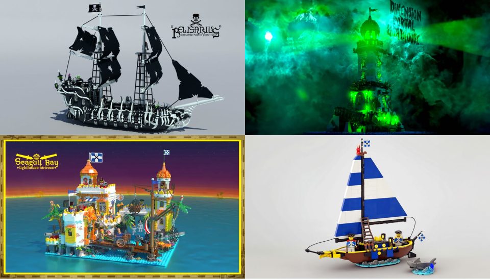 LEGO Pirates Builds by Delusion Brick