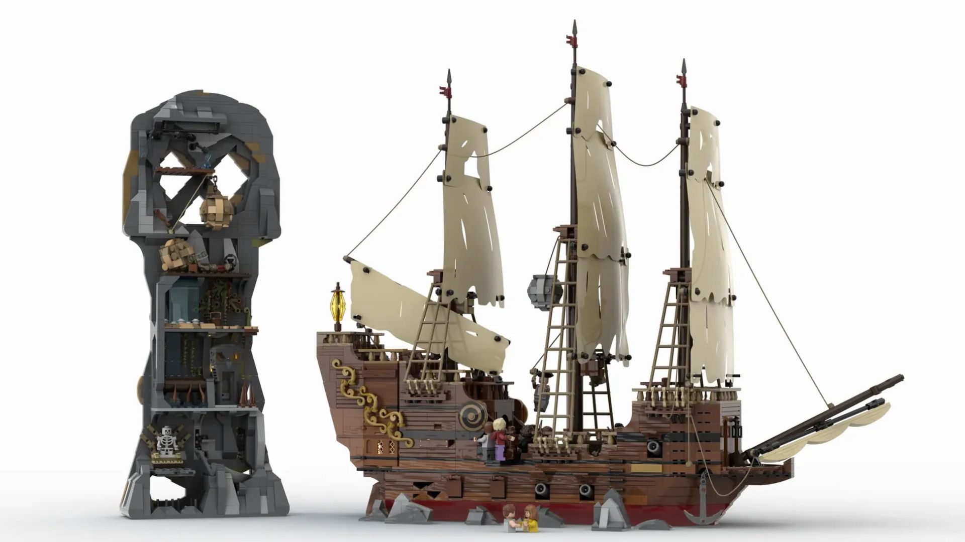 New Official LEGO Set based on Goonies Ship – The home of LEGO® Pirates