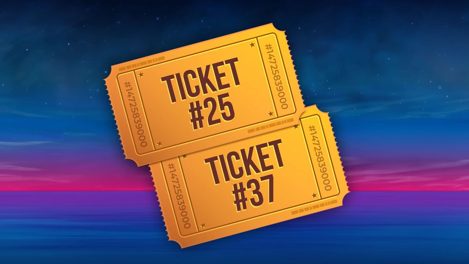 Infamous Steve Voting Draw Tickets