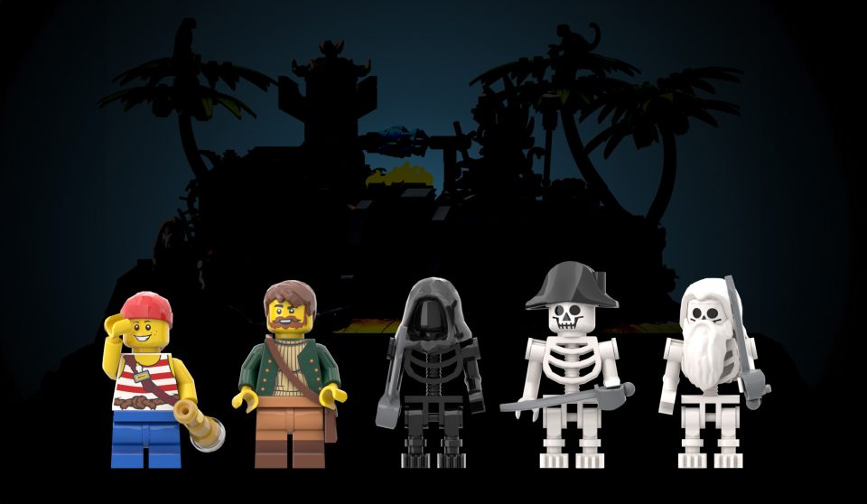 Minifigures of the BrickLink Designer Program version