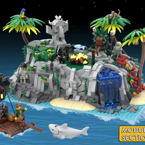 "Tapu Island" for BrickLink Designer Series 6