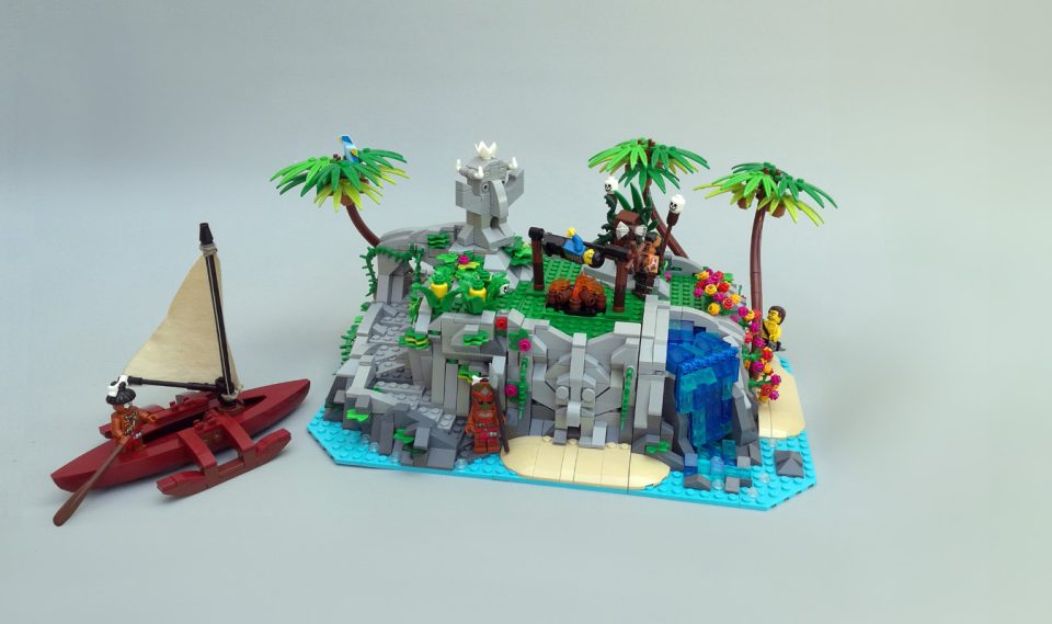 Physical Build of "Tapu Island" by Marooned Marin