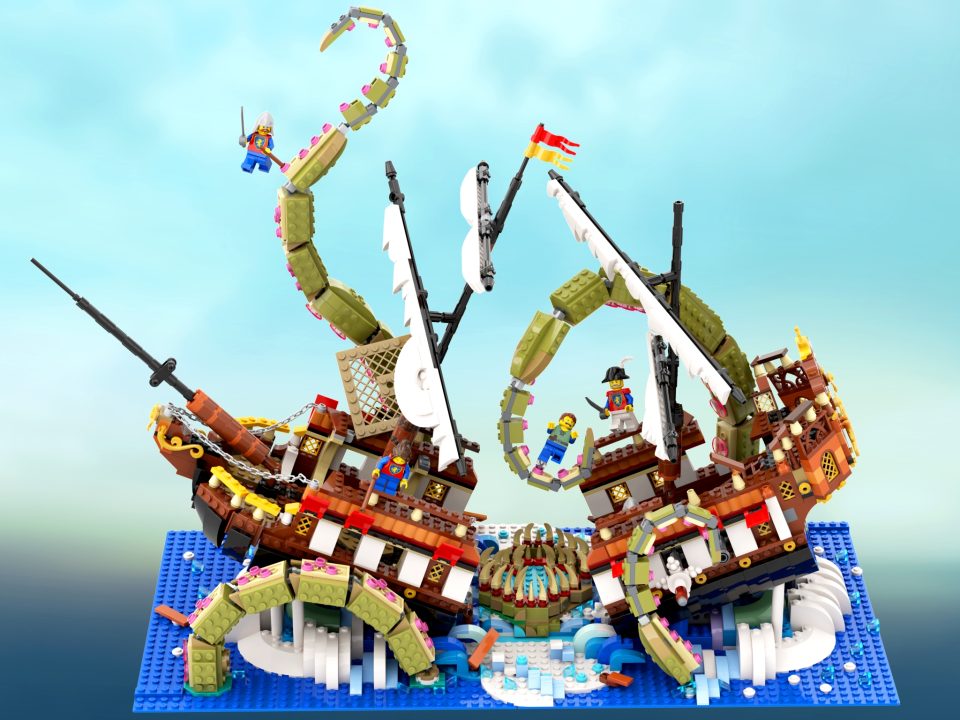 "Kraken Attack" by TrumanBrick