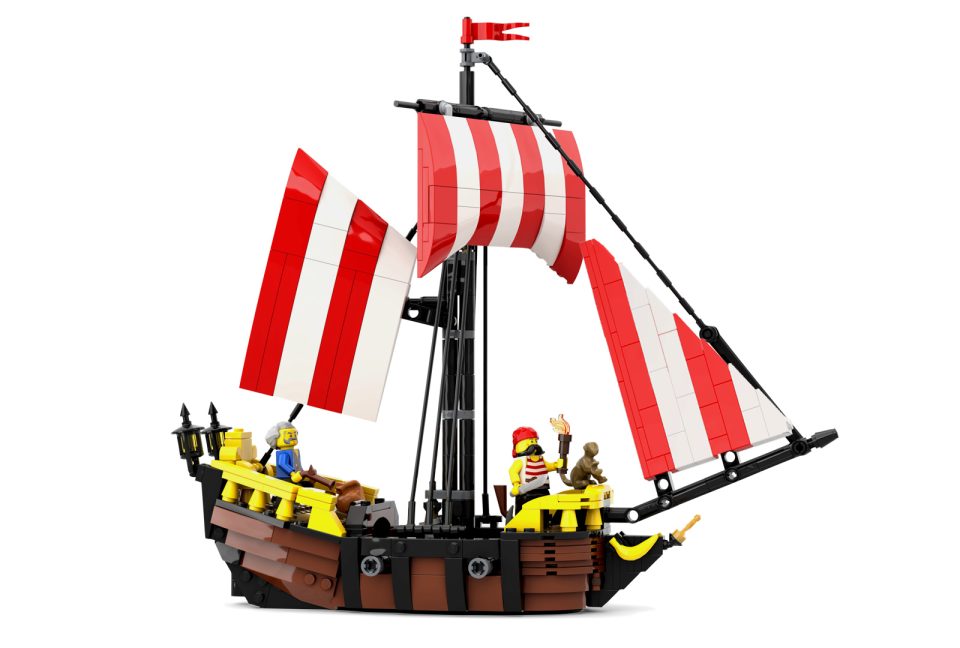 "Scalawag Sloop" by Tom Skippy from BrickLink Designer Program Series 6