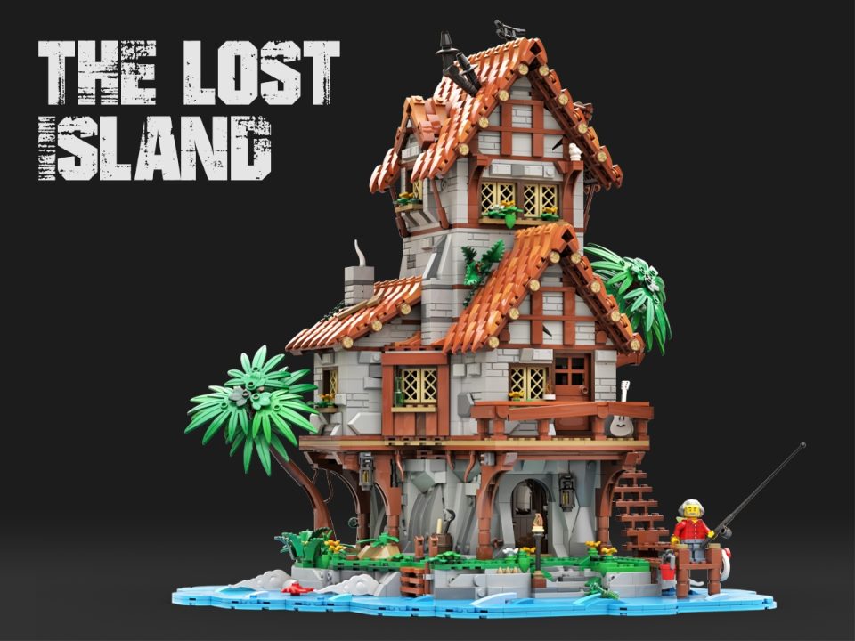 "The Lost Island" by BRICKUP_