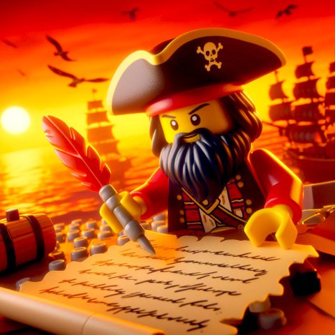 LEGO Pirate blogging for Classic-Pirates.com