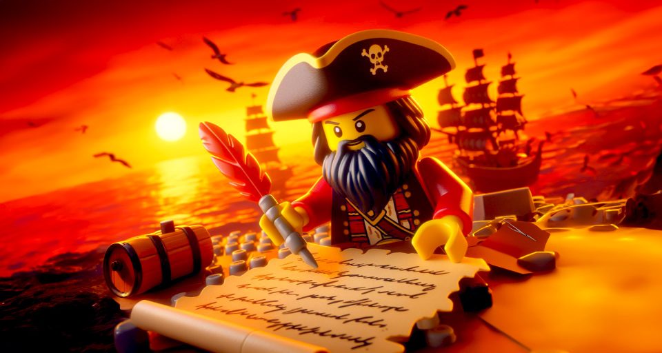 LEGO Pirate blogging for Classic-Pirates.com