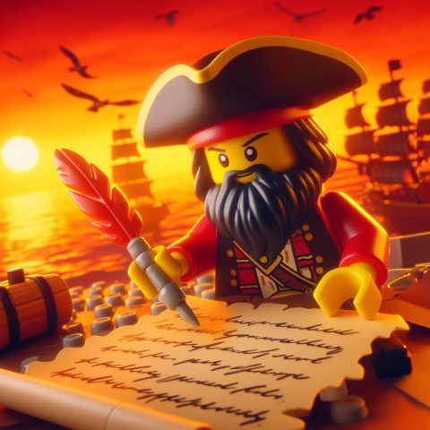 LEGO Pirate blogging for Classic-Pirates.com