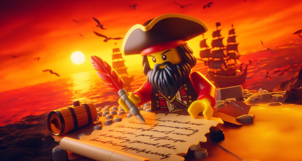 LEGO Pirate blogging for Classic-Pirates.com