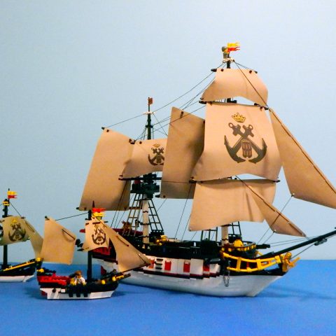 The Merchant fleet including Steve’s Cutter