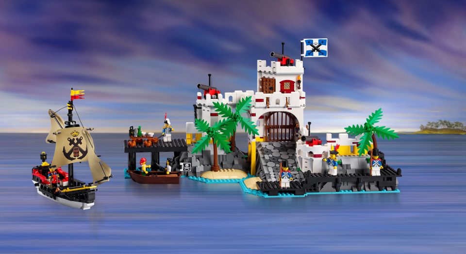 10320 Eldorado Fortress and Cutter - Classic LEGO Pirates Box Art