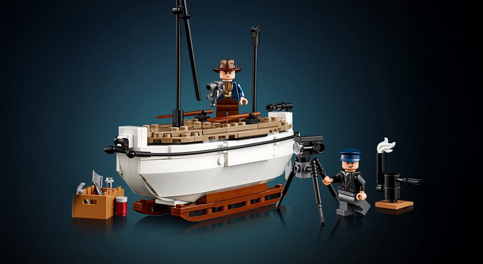 40729 Shackleton’s Lifeboat with minifigures