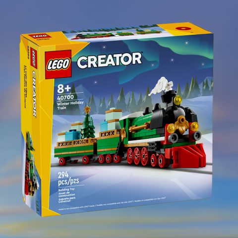 Box of LEGO Creator 40700 Winter Holiday Train