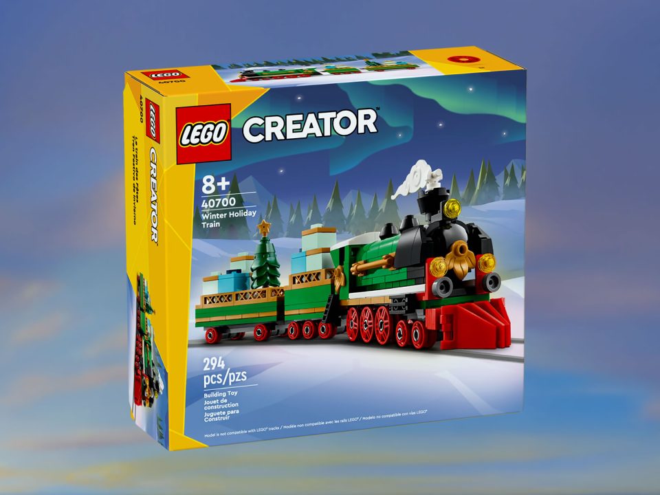 Box of LEGO Creator 40700 Winter Holiday Train