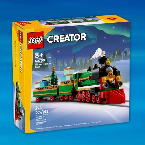 Box of LEGO Creator 40700 Winter Holiday Train