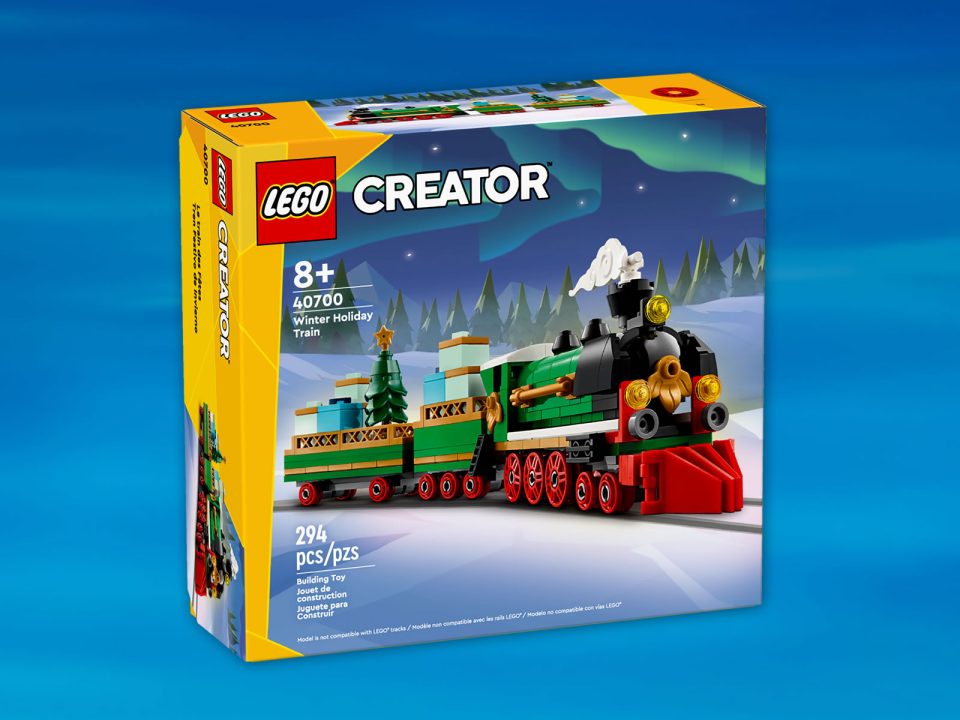 Box of LEGO Creator 40700 Winter Holiday Train