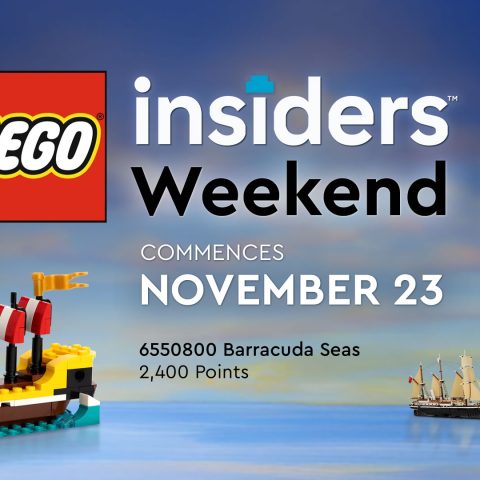 LEGO Insiders Weekend: November 24: Barracuda Seas