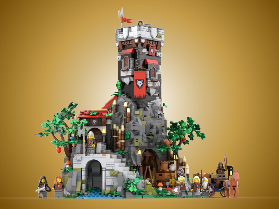 BrickLink Designer Program: "Outlaw Forest Den" by Brickhammer