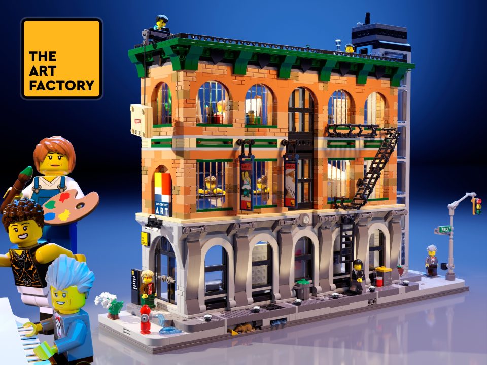 BrickLink Designer Program: "The Art Factory" by Brickster