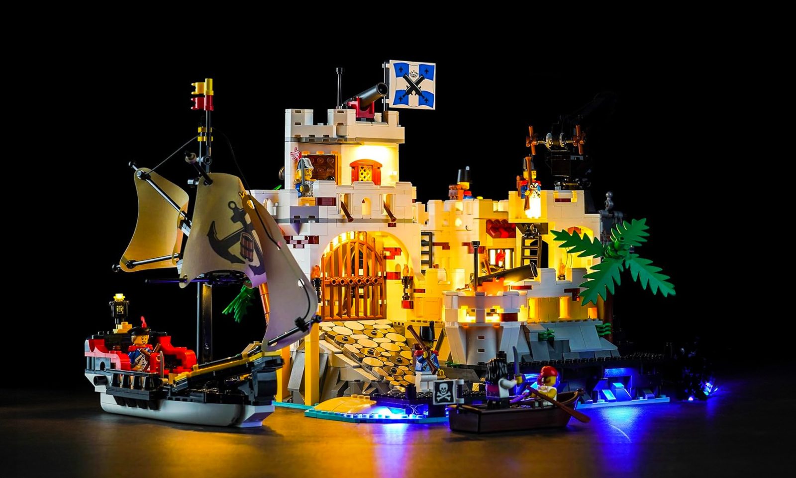 10320 Eldorado Fortress with LED lighting kit