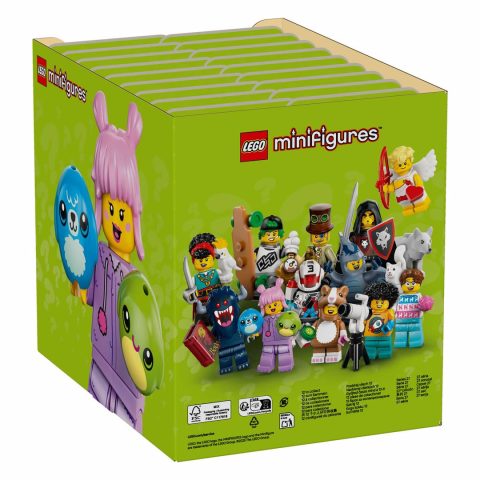 Back box of 648663888 LEGO Minifigure Series 27