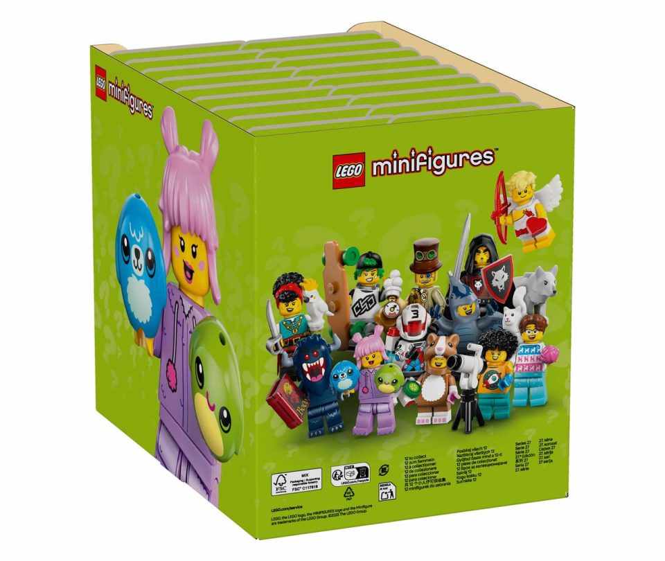 Back box of 648663888 LEGO Minifigure Series 27