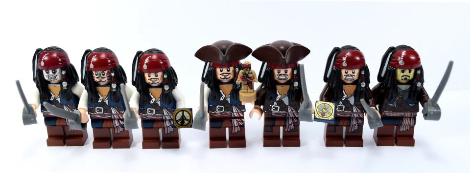 Jack Sparrow LEGO Minifigures by Alex THELEGOFAN