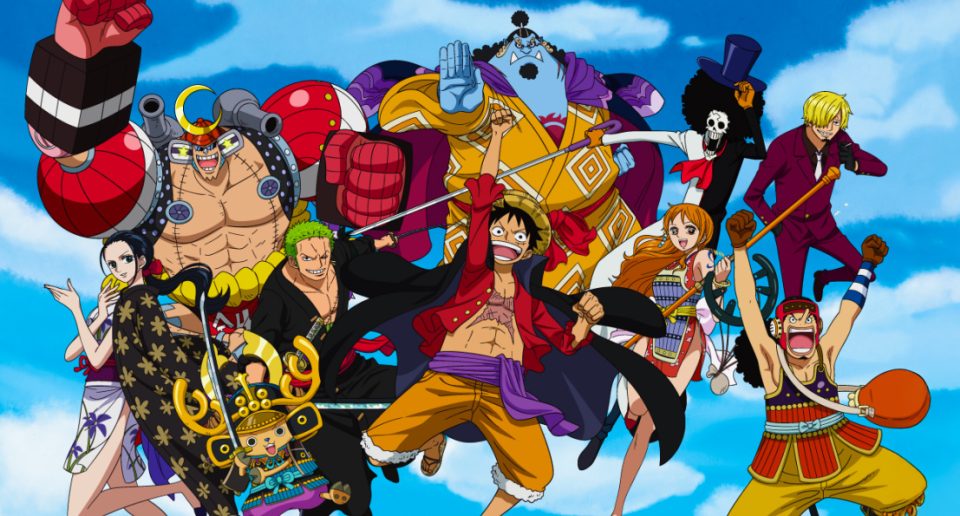 One Piece characters illustrated by Toei Animation