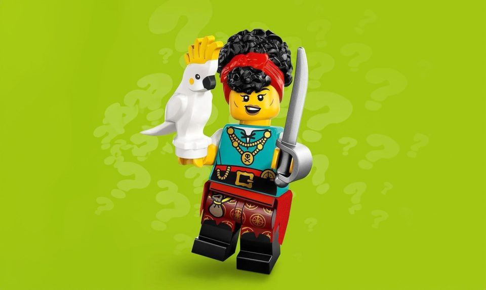 Pirate Quartermaste with cockatoo - Collectable Minifigure Series 27