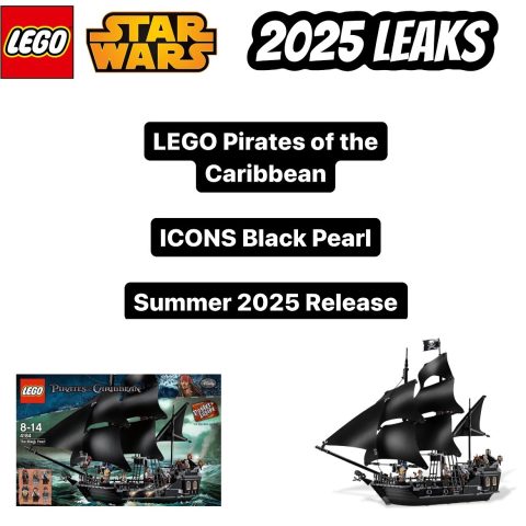 Instagram post - LEGO Pirates of the Caribbean - Icons - Black Pearl