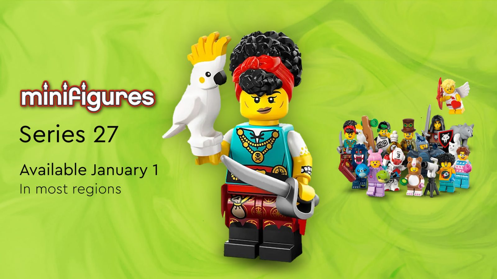 LEGO 71048 Minifigures Series 27 Pirate Quartermaster